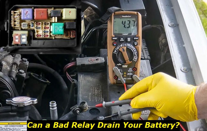 can bad relay drain your battery